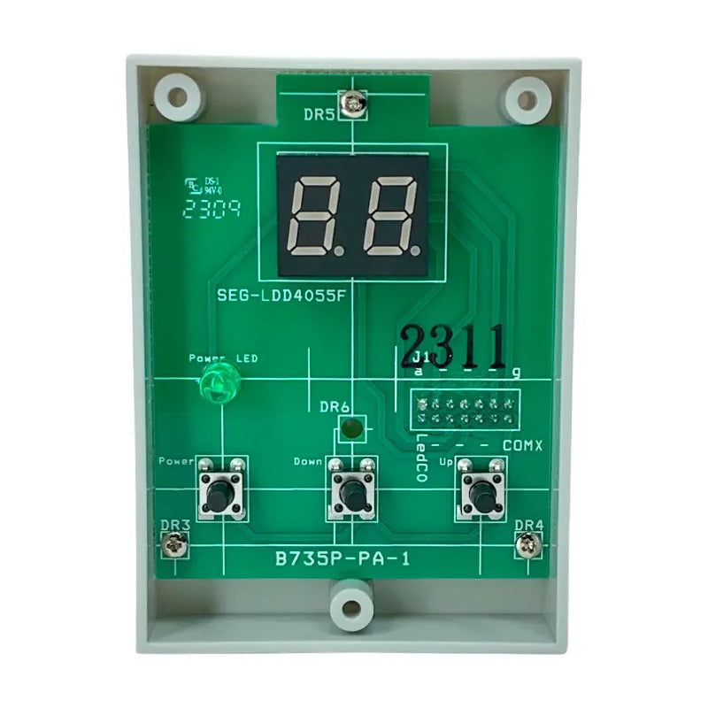 Caja Control Para Calefon Display Splendid Verde Oscuro Gn