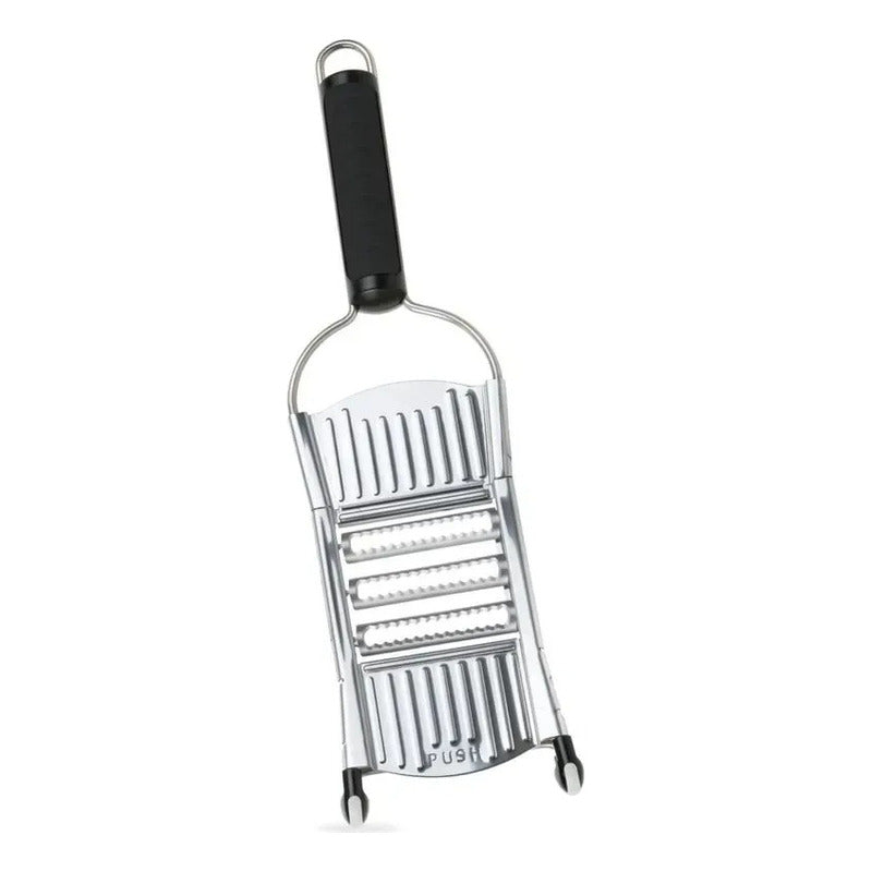 Rallador Multiuso 6 En 1 De Frutas Y Verduras, Marca Tasbel Negro