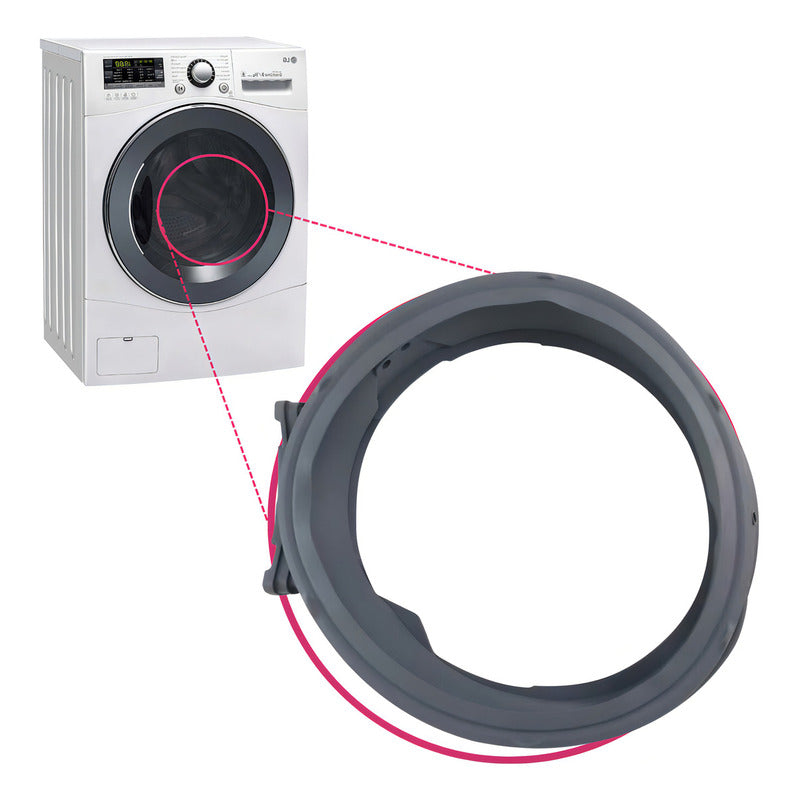 Fuelle Goma Puerta Lavadora LG Wd9dbs6 Mds-63916501