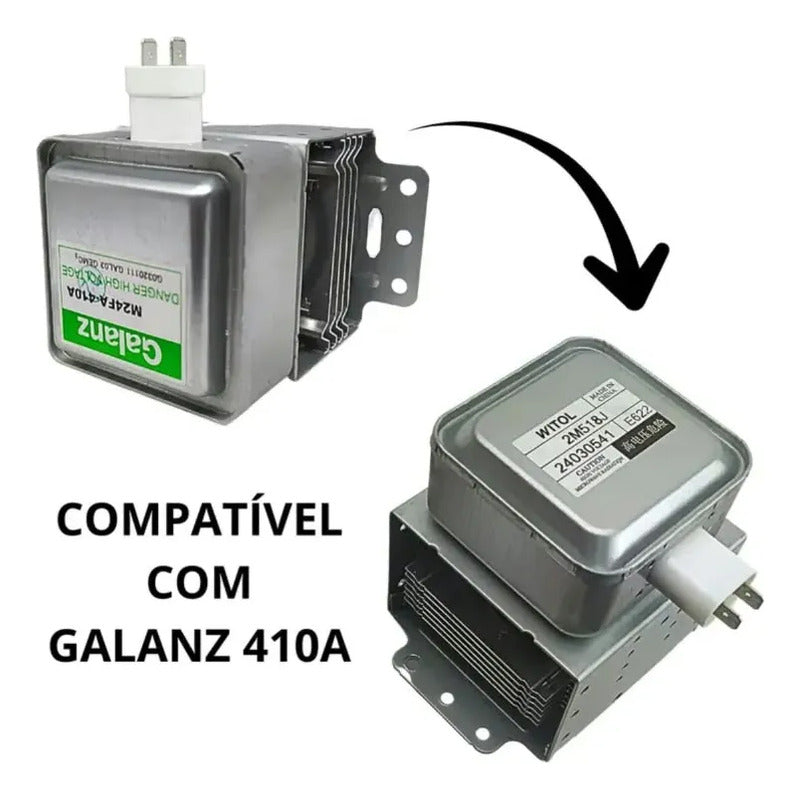 Magnetrón Para Microondas Samsung Modelo 2m518j