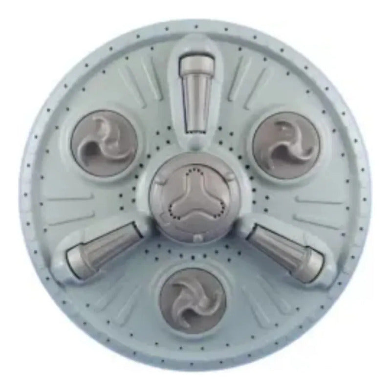 Agitador LG 375 Mm Alto 8 Kg. Fuzzi Plateado