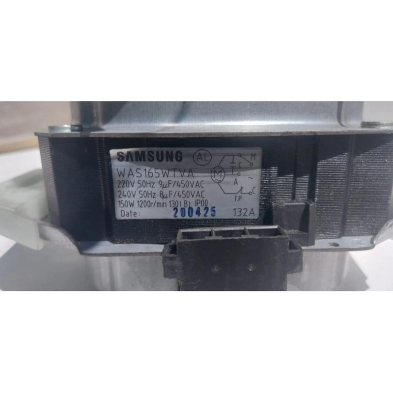 Motor Para Lavadora Samsung Modelo Was165wtva De 9,0kg
