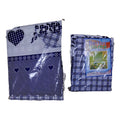 Cortinas Marca Better Home De 150x120 100% Polyester Azul