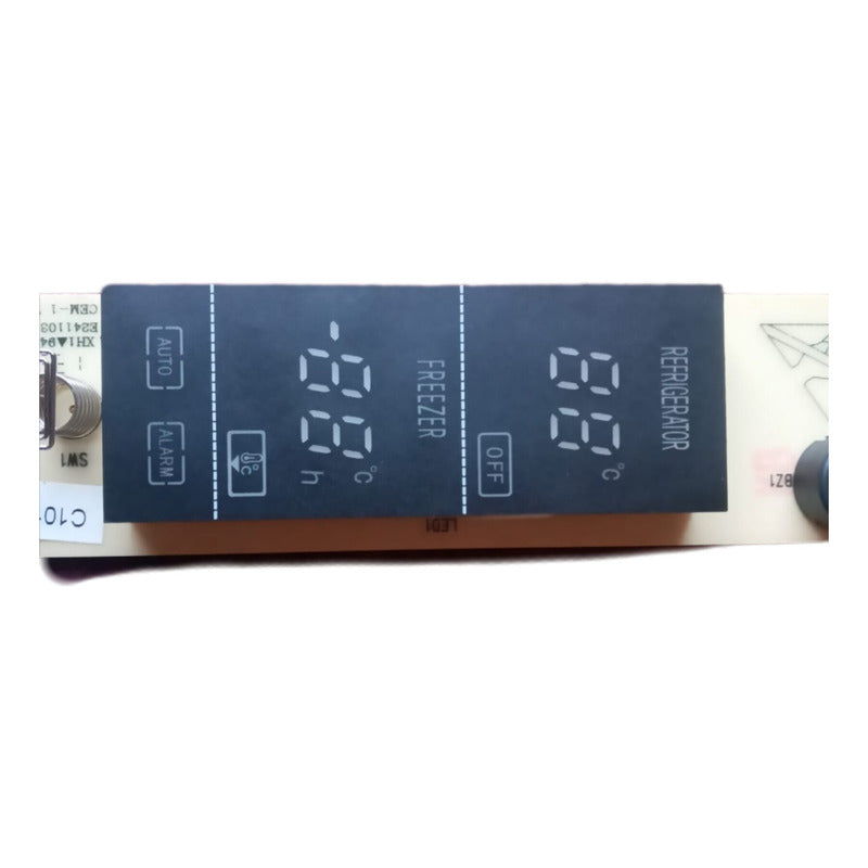 Display Y Pulsadores Modelo C1018 De Refrigerador Mademsa